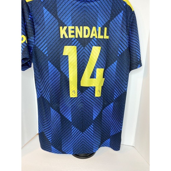 Manchester United UCL Third Jersey #14, Kendall,  Soccer, Small Unisex - Picture 5 of 12